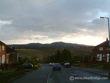 Great views of Clent and Walton Hills, Fatherless Barn Estate, Colley Gate, nr Stourbridge