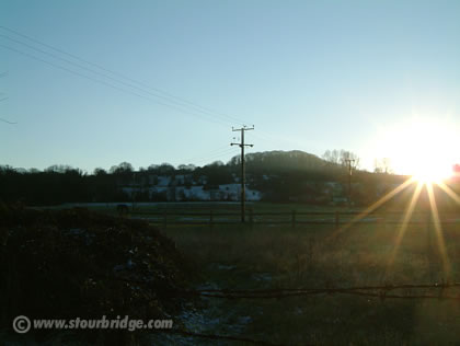 Clent from Causey Farm Road, Hayley Green, near Stourbridge