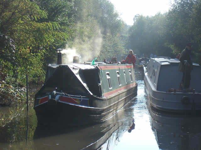 Canal boat, Stourbridge canal arm