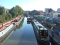 View est from canal footbridge, Stourbridge Canal arm