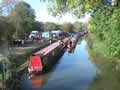 View west from footbridge, Stourbridge canal arm