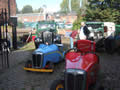 Old vehicles on display, Bonded Warehouse, Stourbridge