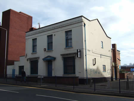 Frontage of Stourbridge Conservative Club, New Road