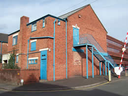Back of the old Conservative Club, New Road, Stourbridge
