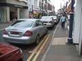 Thoughtless parking in High Street, Stourbridge