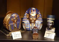 Just a few of the gifts in the Secrets of Egypt gift shop