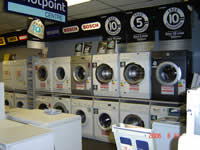 Some of the appliances in stock at Geoff Hill Electrical and Gas Superstore