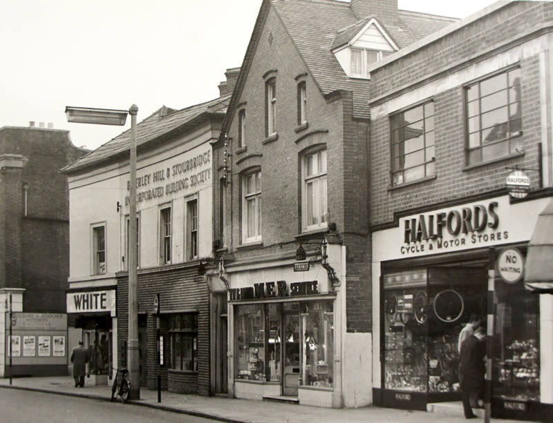 Photos of Stourbridge town centre in the 1950's and 1960's