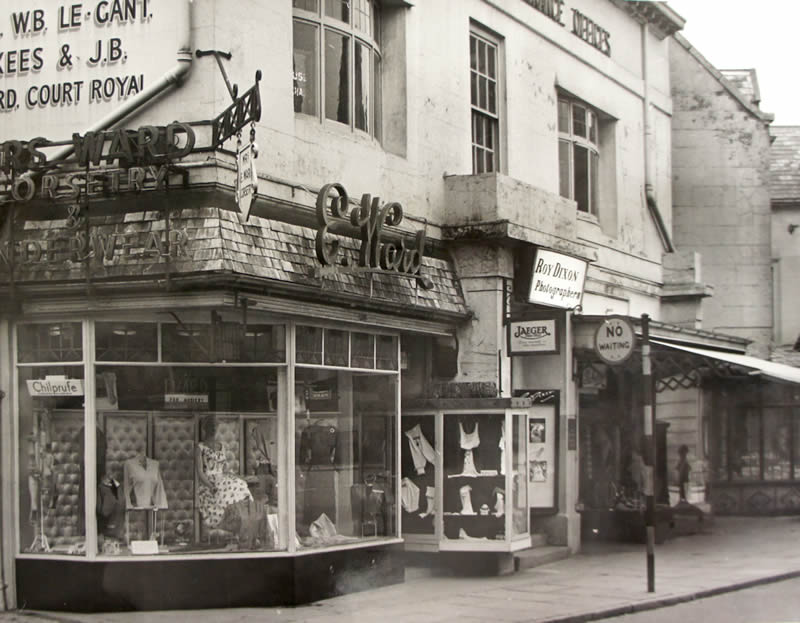 Photos of Stourbridge town centre in the 1950's and 1960's