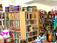 Inside Idwal's Bookshop