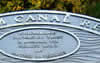 Commemorative plaque stolen