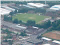 Aerial photo of the Memorial Ground