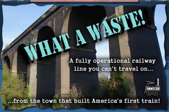 The working railway line you  can't travel on