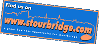 Stourbridge.com window sticker for shops, offices and vehicles