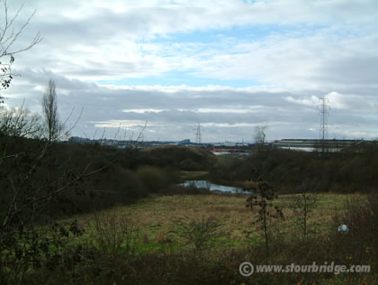 Looking towards Brierley Hill from Netherton
