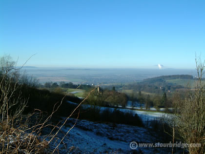 View from Clent looking towards Stourbridge