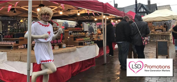 Stourbridge Valentines Day themed market