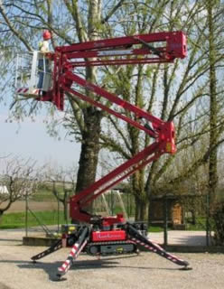 Partially extended platform