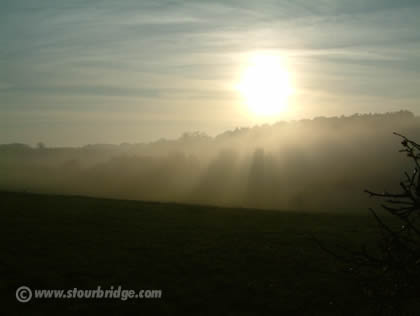 Sunset, Bunkers Hill Wood, Stourbridge