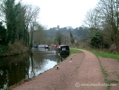 Looking towards Kinver Church