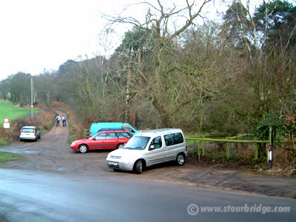 Entrance to Bunkers Hill Wood