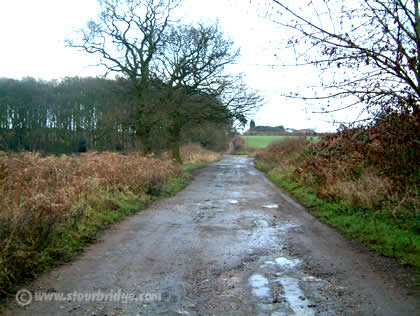 Approaching the norton area of Stourbridge