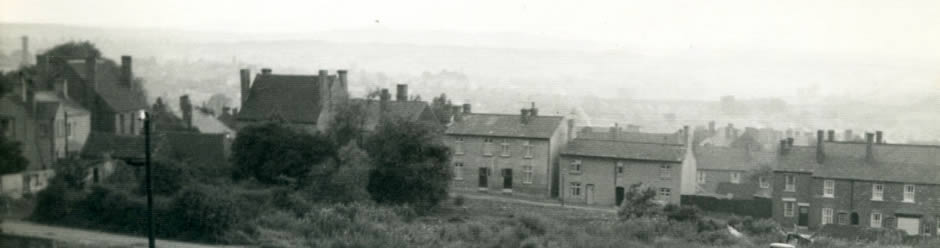 Summer Street viewed from Hill Bank, 1963
