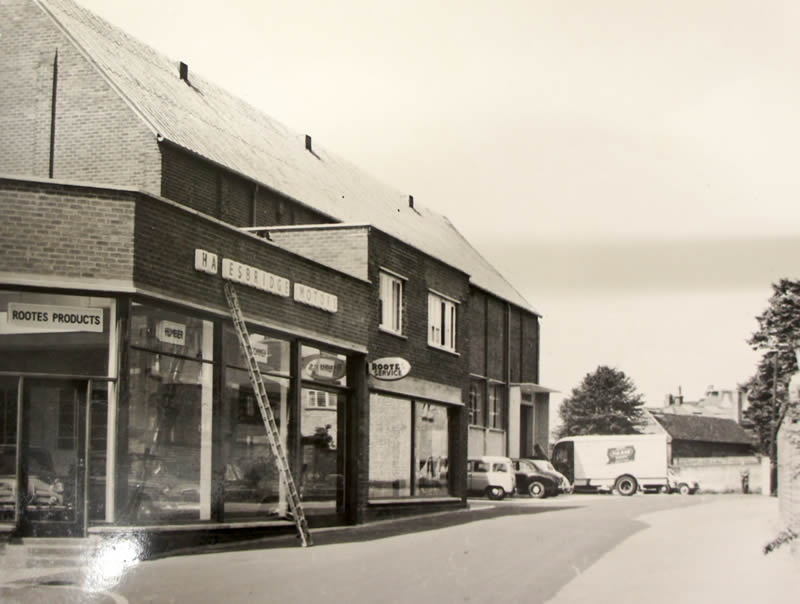 Photos of Stourbridge town centre in the 1950's and 1960's