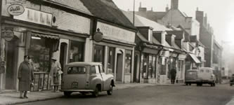 Shops in Market Street, 1959