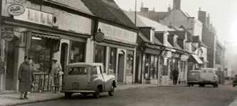 Shops in Market Street, 1959