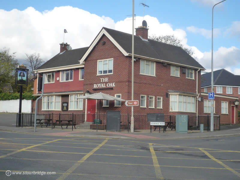 The Royal Oak pub, High Street, Amblecote, Stourbridge