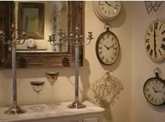 Clocks and candlesticks