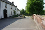 Old Stourport cottages close to the River Severn
