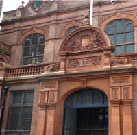 Entrance to Stourbridge Town Hall