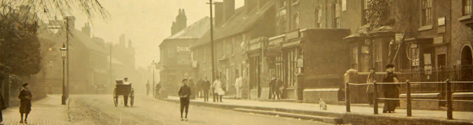 Hagley road Oldswinford, early 1900s