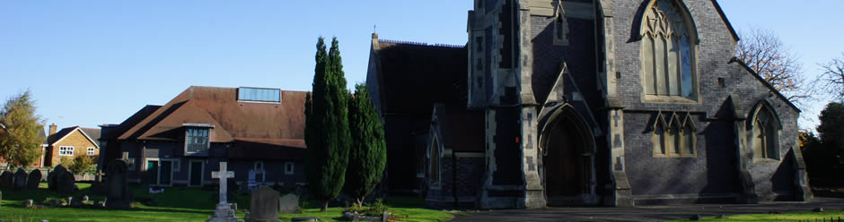 Gravestones at St James Church, Wollaston